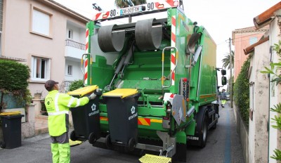Ramassage des déchets au Rouret