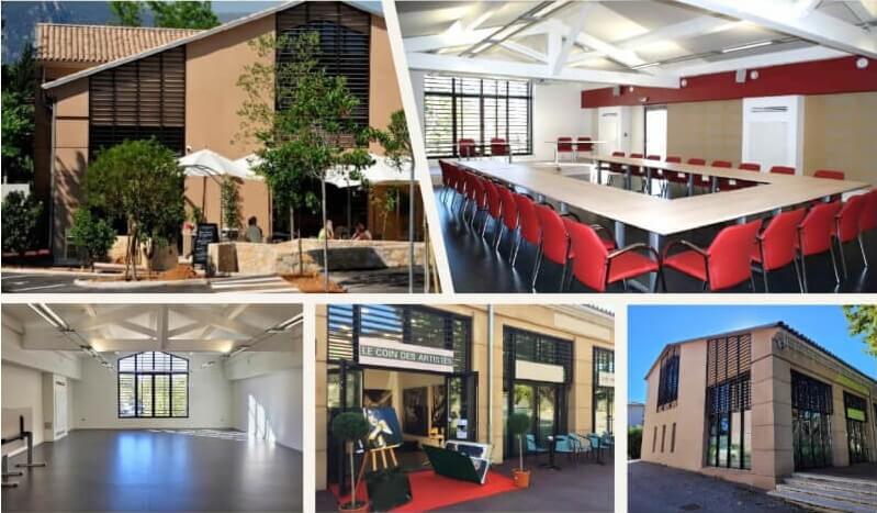 Salles professionnelle en location au Rouret