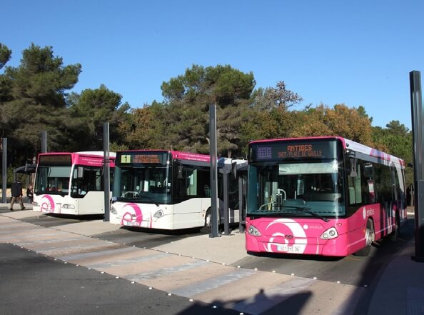 Bus au terminus